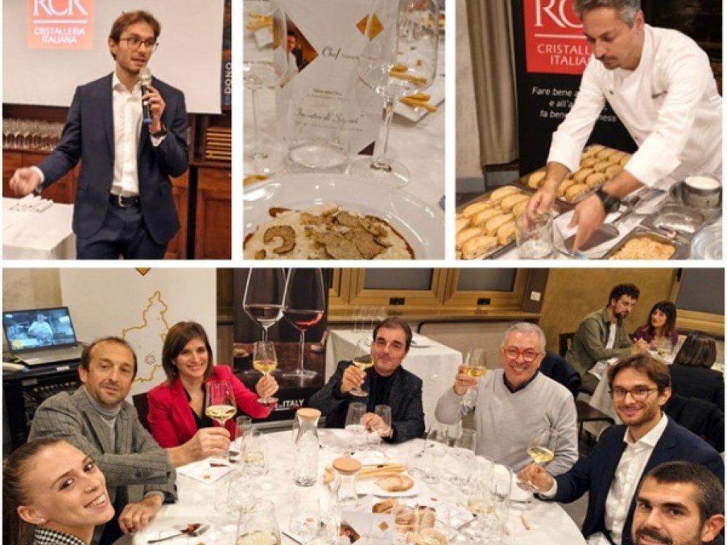 RCR Cristalleria Italiana: il nuovo partner  di Alba Accademia Alberghiera