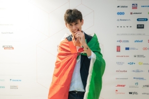 Lo studente di APRO Formazione Aleksandar Velkov conquista la Medaglia di Eccellenza agli EuroSkills 2025